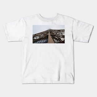 Eiffel Tower in clouds Kids T-Shirt